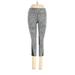 Nike Active Pants - Mid/Reg Rise Skinny Leg Cropped: Gray Activewear - Women's Size X-Small