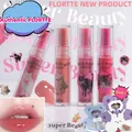 FLORTTE Ruby Rose Lip Oil Liquid Lipstick Glossier Tender Girl Shiny Long Lasting Waterproof Lip