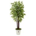 Nearly Natural T1059 5.5â€™ Bamboo Artificial Tree in Decorative Planter