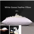 100% White Goose Feather Pillow Five-star Hotel Goose Feather Pillow Single Healthy Memory Pillow