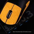 Esports Tiger Gaming Mouse Grip Tape Mouse Skin Side Stickers Sweat Resistant for Logitech G PRO X