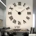 3D Luminous Large Wall Clock Modern Design DIY Digital Table Wall Clocks Wall Clock Free Shiping