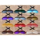 Vonxyz 20+ Color Choices Polarized Replacement Lenses & Ear Socks for-Oakley Straight Jacket 2007