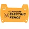 Electric Fence Warning Sign for Farm Garden Livestock Chick Dog Sheep Animals Fencing Plastic Danger