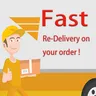 Re-delivery On Your Order !