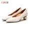 CHCH 2023 Fashion Classic Single Shoe Women's Soft Sole Office Business Versatile Commuting