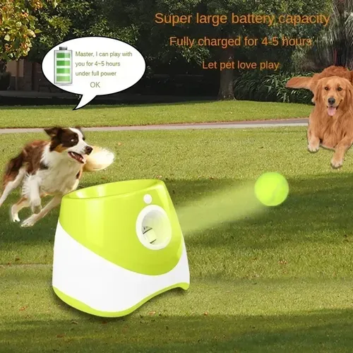 Automatische Haustier werfen Sprung ball Hund Katapult Ball Launcher Hund Spielzeug Bulldogge