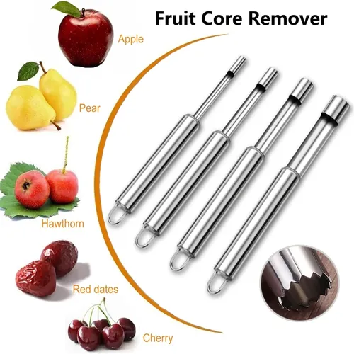 Obst kernent ferner Cutter Küchen helfer Edelstahl Home Gemüse Werkzeug Äpfel rote Datteln Corers