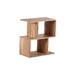 Porter Designs Portola Contemporary Solid Acacia Wood 4-Tier Bookcase, Natural