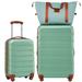 2-Pcs ABS Hardshell Luggage Set (20"28") Spinner Suitcase w/TSA Lock