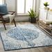 Mark&Day Area Rugs 8x10 Cornjum Traditional Denim Area Rug (7 10 x 10 )