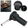 JINGT Portable Electric Bbq Fan Air Blower Burn Picnic Cooking Barbecue Camping Tools