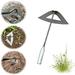 Yard Gardening Weeds Japanese garden hoe Seed Disseminators Outdoor Garden Hoe Steel Plate Hoe For Weeding Flowers Outdoor Hoe Hollow Hoe Small Hoe Integrated Garden Hoe