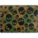 Dreamtimes Abstract Skull Camouflage Area Rug 80 x 58 Pet & Child Friendly Carpet for Living Room Bedroom Dining Room Indoor Outdoor Soft Rug Washable Non Slip Comfortable Area Rug