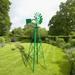 Winado 8FT Weather Resistant Yard Garden Windmill Green