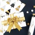 Shpwfbe Christmas Decorations Christmas Wrapping Paper Christmas Gift Gold And White Wrapping Paper Valentine S Day Birthday Gift Box Wrapping Paper Polka Dots Wrapping Paper Christmas Decor