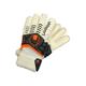 uhlsport Erwachsene Torwarthandschuhe Ergonomic Absolutgrip, Weiss/Schwarz/Fluo Orange, 9.5