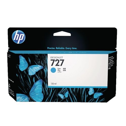 HP 727 Original Tintenpatrone B3P19A Cyan Image