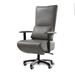Lilac Garden Tools Genuine Leather Executive Chair Upholstered/Leather in Gray | 42.52 H x 24.8 W x 28.94 D in | Wayfair