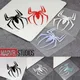 Marvel SpidSuffolk Funny Casting Door Sticker Casting Decoration for Trunk cd shield Bumper