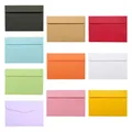 Paquet de 10 enveloppes Vintage colorées enveloppe en papier Kraft rétro 6 ''x 4'' pour papiers A6