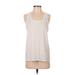 Athleta Active Tank Top: White Activewear - Women's Size Small