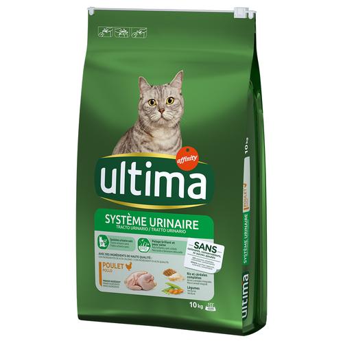 10kg Urinary Tract Ultima Cat Katzenfutter trocken - 2 kg gratis!