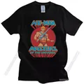 T-Shirt Vintage master Of The Universe uomo 80s o-collo in cotone He-Man T-Shirt eteria Anime Tee