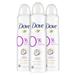 Dove 0 Percent Deodorant Spray For 48 Hour Protection Coconut And Pink Jasmine Aluminum Free Deodorant 4 Oz 3 Count White 4 Ounce (Pack Of 3)