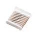 Xipoxipdo Double Ball-tipped Cotton Swabs Bamboo Swabs Cleaning Absorbent Cotton Swabs Ear Swabs 100pcs