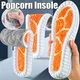 Sports Insoles Soft Comfortable Plantar Fasciitis Insoles Breathable Basketball Running PU Cushion