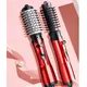 2 In 1 Rotierende Bürste Hot Air Styler Kamm Curling Eisen Rolle Styling Pinsel Haar Trockner Schlag