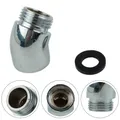 1Pc Shower Elbow Shower Elbow Adapter Shower Connector Hand Shower Top Spray Elbow Chrome Angle