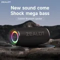 ZEALOT-S56 Altoparlanti portatili 40W Bass Subwoofer Wireless IPX6 Impermeabile TWS 8800mAh Altoparlante da viaggio esterno Suporrt USB/TF/AUX