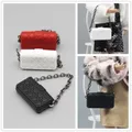 Doll bag / white & black & red handbag Chain bag DIY for Dollhouse / doll accessories for 30cm BJD