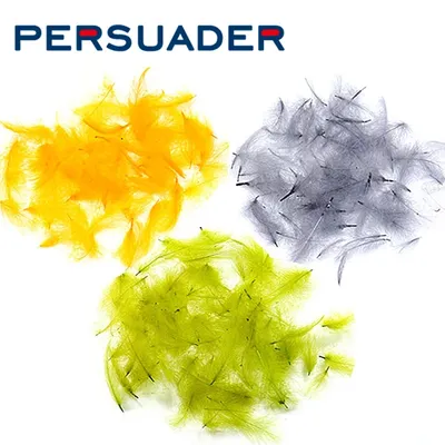 PERSUADER 8optional farben CDC wasserdichte feder für fliegen binden fliegen Cul De canard/butt ente