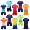 Maglia da calcio da uomo adulto Kid personalizza Kit uniforme da calcio abbigliamento sportivo donna