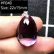 Natural Purple Amethyst Pendant Jewelry For Women Lady Men Clear Crystal Quartz Healing Stone Beads