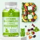 Vitamin B Complex Gummies (B12 B1 B2 B3 B5 B6 B7 B9 Folic Acid & Biotin ) Reduce Stress