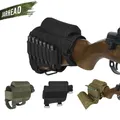 Tactical Hunting Rifle Cheek Rest Buttstock Gun Bullet Stock Ammo Shell Magazine Molle Pouch