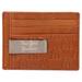 Lusso Brown New York Yankees Sanford Front Pocket Wallet with Money Clip