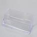 2pcs Acrylic Case Display Stand Business Case Transparent Business Holder for Exhibition Supplies (Single Compartment Case + Pen Case)