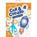 FiskarsÂ® Kids Cutting Activity Book (Age 4+) with Blue Blunt-tip Kids Scissors (5 in.)