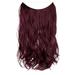 KIHOUT Deals Fashionable Wig Women s Long Curly Hair Is Big Natural One-piece Hairpiece With Fishline Hairpiece Extension