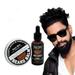 Men Beard Balm Cream Oil and Beard Comb Kit with Bag 20ml Face & Body Cleansing