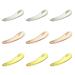 9 Pack Metal Makeup Spatula Reusable Mini Facial Cream Cosmetic Spoon Applicator for Beauty Mixing Skincare Cream Lotions Moisturizers Eye Cream Massage Face Mask