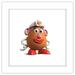 Gallery Pops Disney Pixar Toy Story 4 - Mrs. Potato Head Wall Art White Framed Version 12 x 12