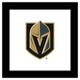 Gallery Pops NHL Vegas Golden Knights - Primary Logo Mark Wall Art Black Framed Version 12 x 12