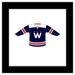 Gallery Pops NHL - Washington Capitals -Third Uniform Front Wall Art Black Framed Version 12 x 12