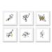 Gallery Pops Disney Mickey and Friends - Text Expressions Wall Art Bundle (6-Pack)